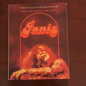 Janis Joplin Book by David Dalton